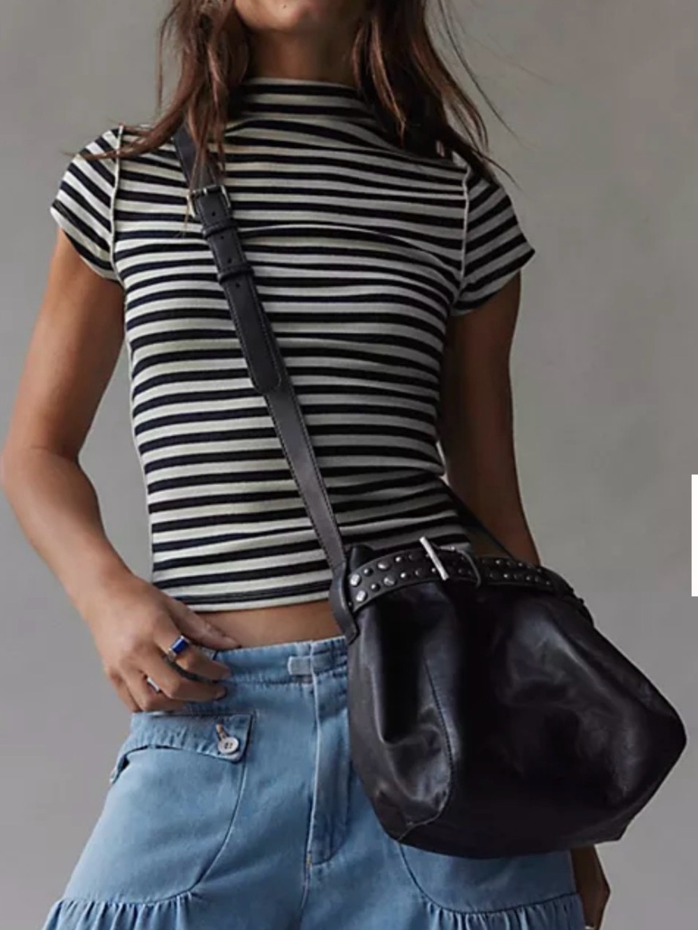 Free People Embellished Belt Bucket Bag - Picture 5 of 8